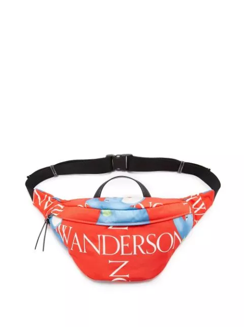 Affordable JW Anderson logo-print belt bag Men 0118