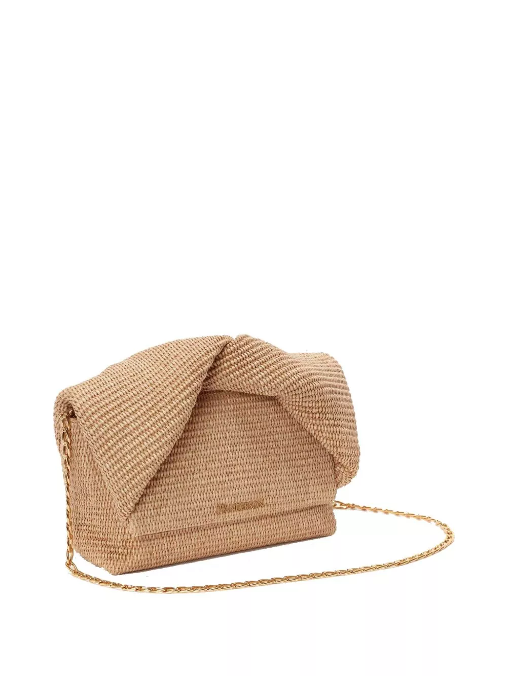 Affordable JW Anderson large Twister raffia shoulder bag Women 0123