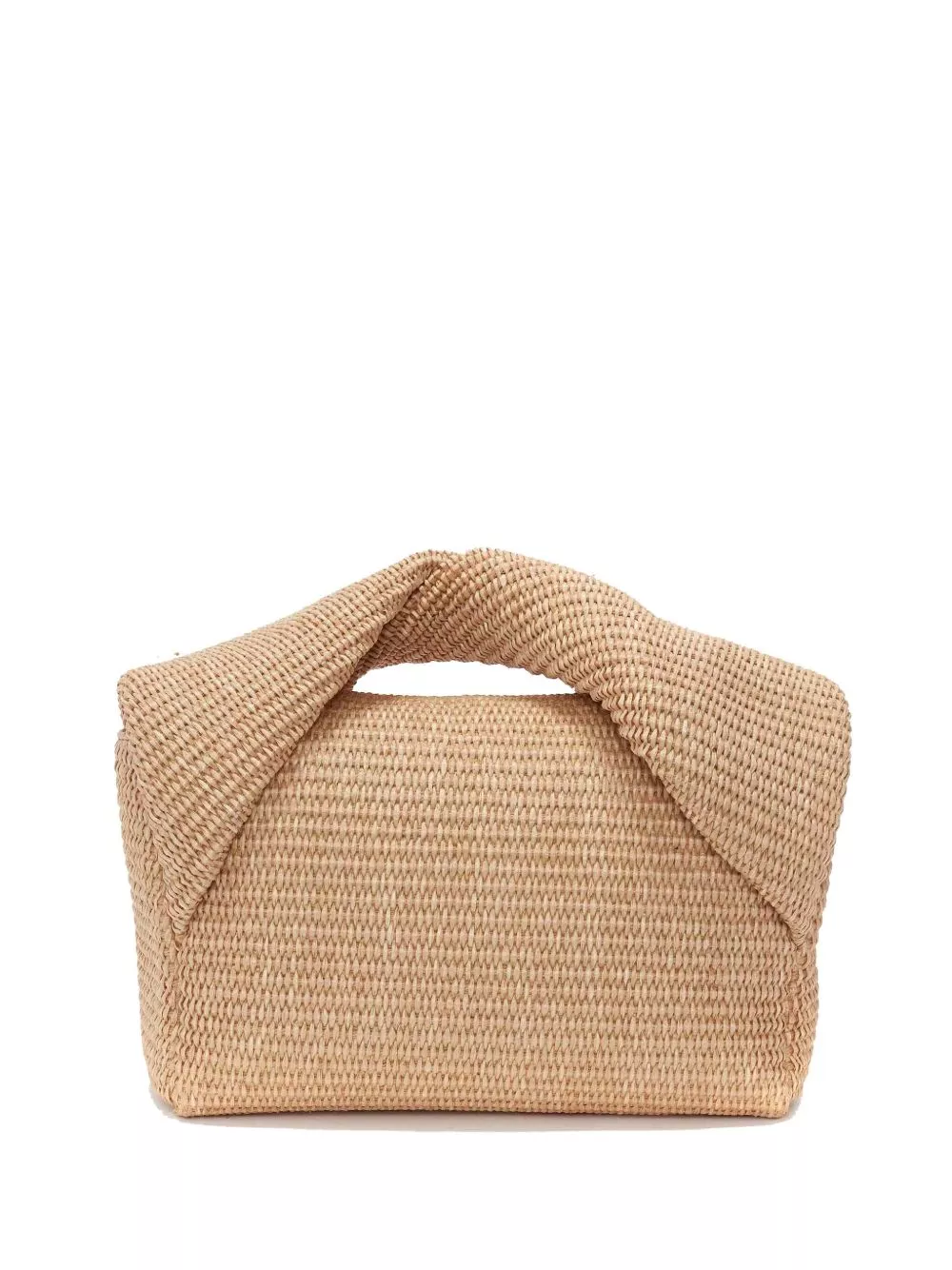 Affordable JW Anderson large Twister raffia shoulder bag Women 0123