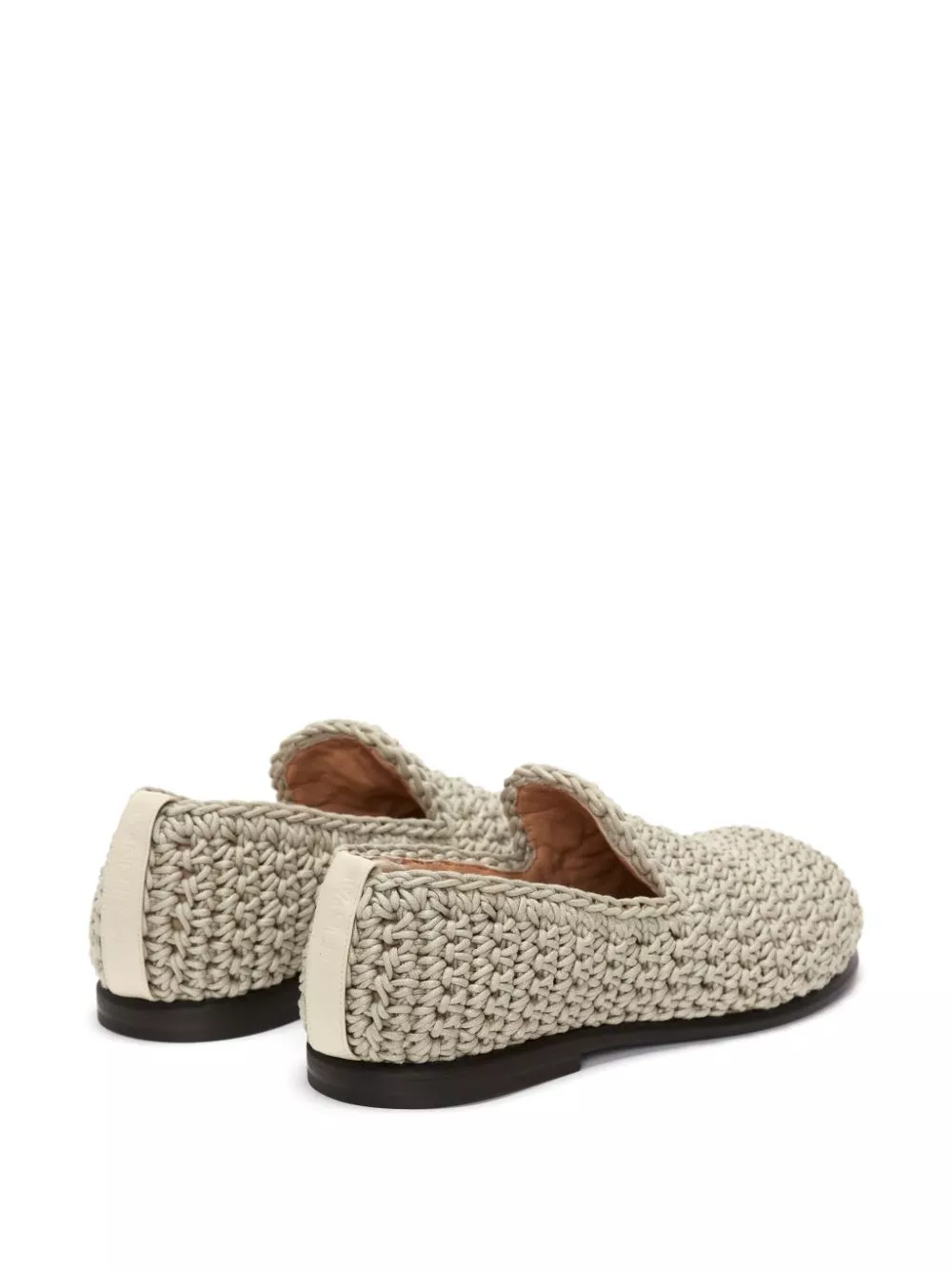 Cheap JW Anderson crochet moccasin loafers Women 0114