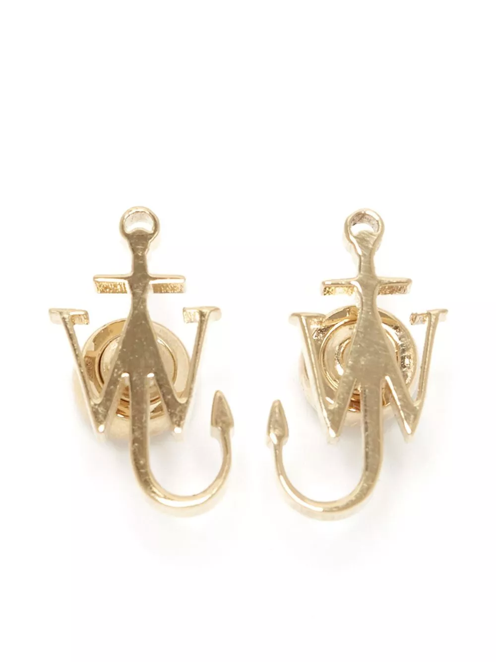 Affordable JW Anderson Anchor polished-finish earrings Women 0125