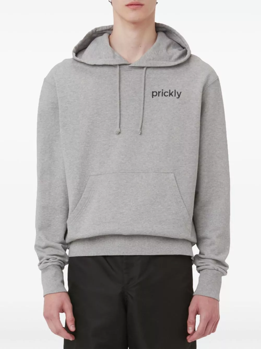 Cheap JW Anderson Prickly slogan-print hoodie Men 0128