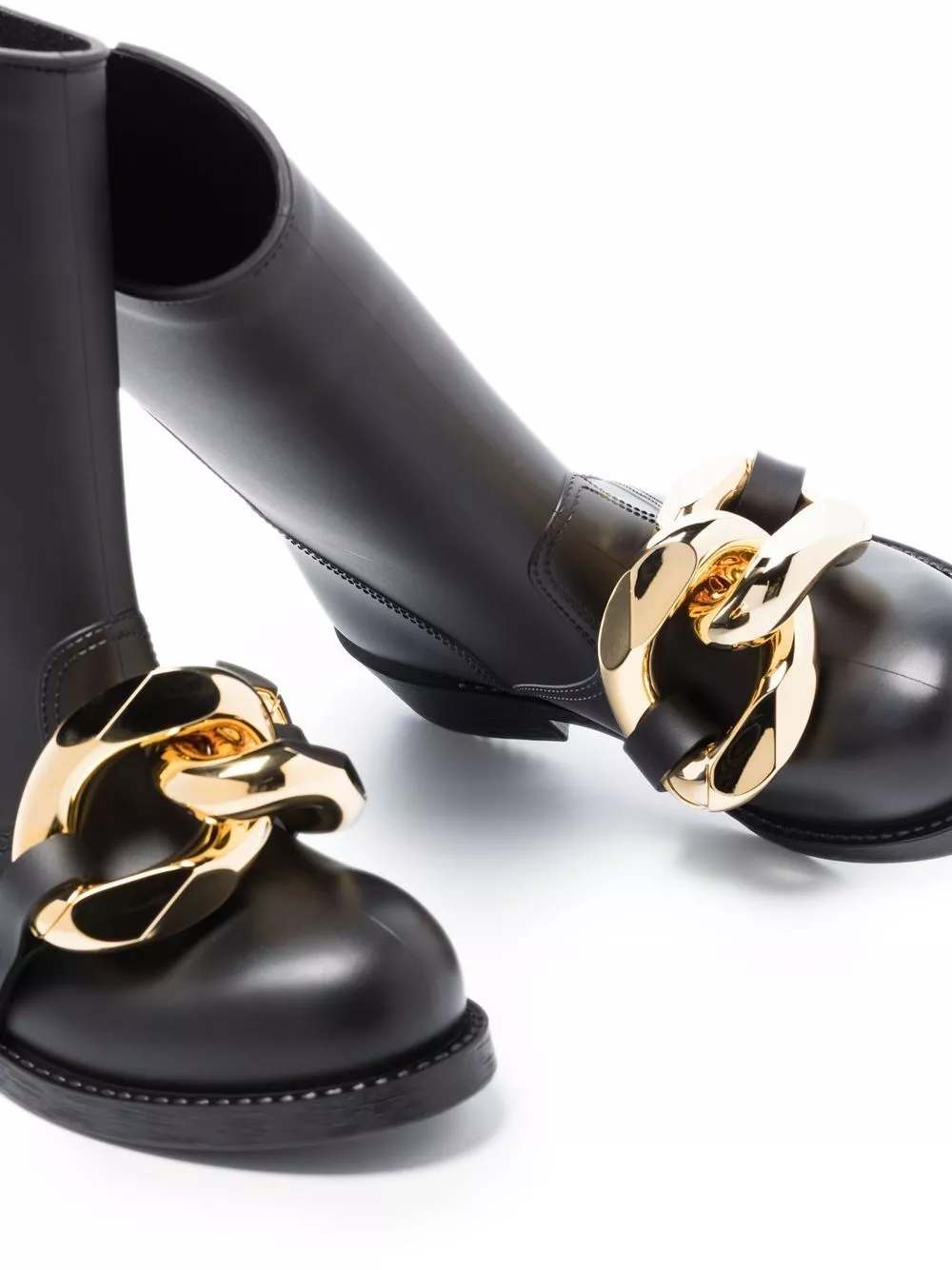 Affordable JW Anderson Hight Chain rubber boots Women 0116