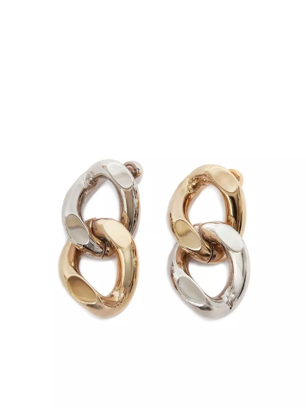 Cheap JW Anderson chain-link drop earrings Women 0129