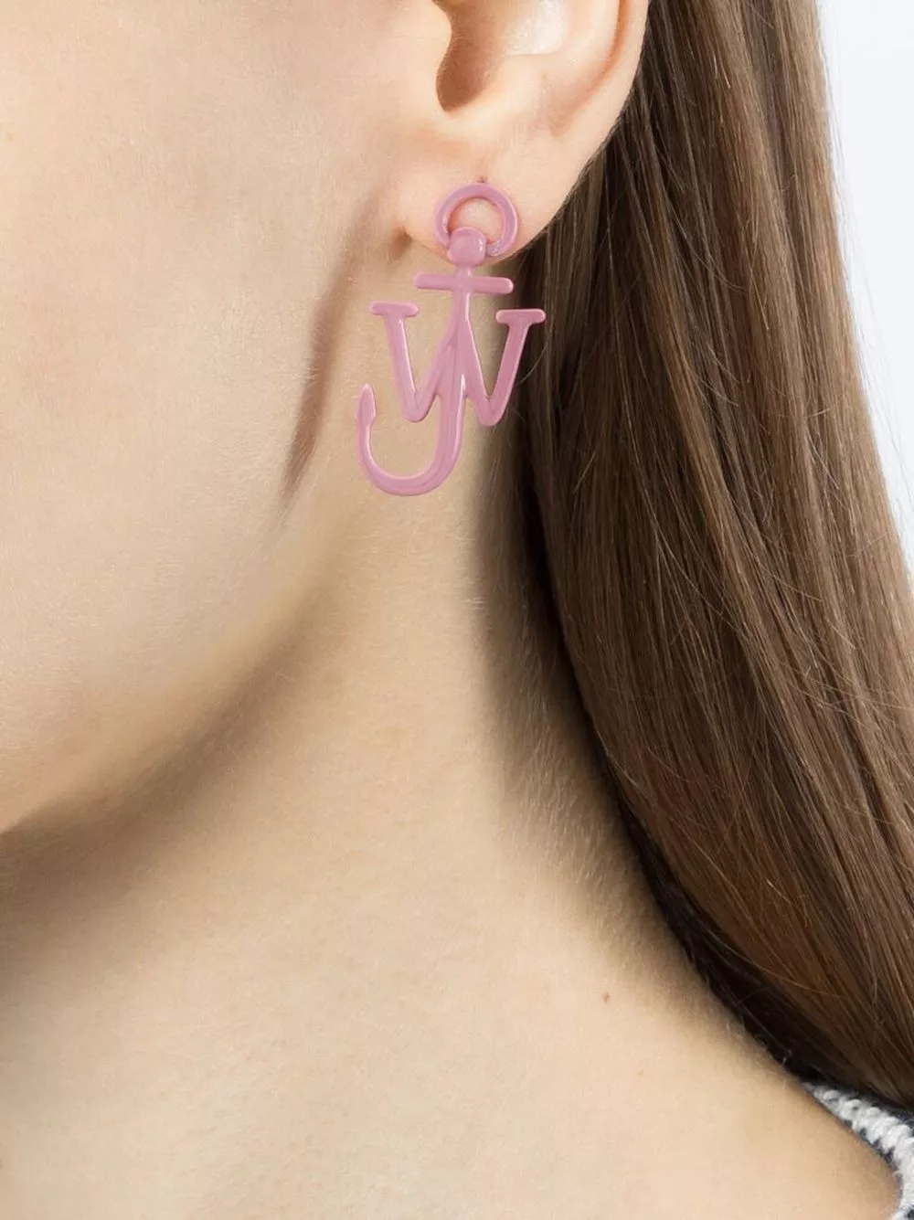 Affordable JW Anderson Anchor asymmetric earrings Women 0125