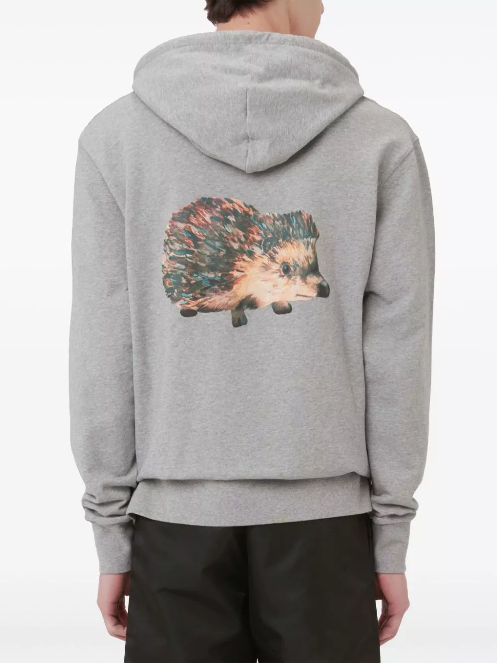 Cheap JW Anderson Prickly slogan-print hoodie Men 0128