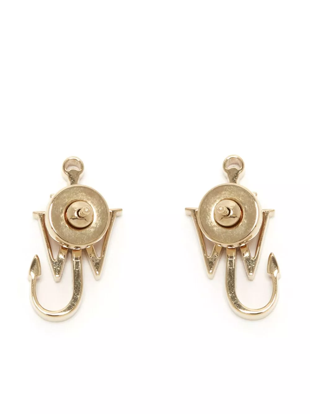 Affordable JW Anderson Anchor polished-finish earrings Women 0125