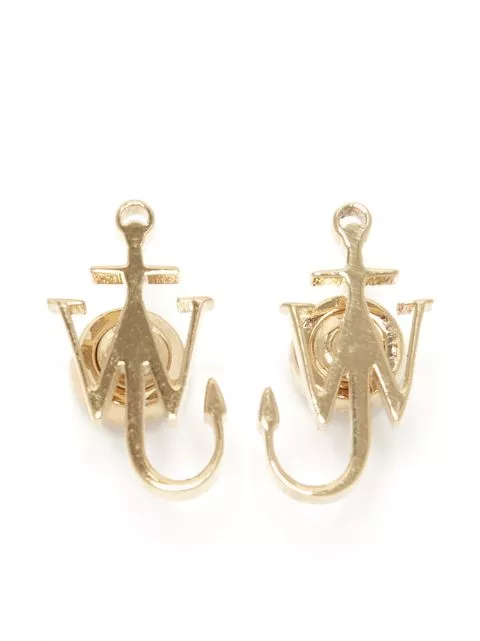 Affordable JW Anderson Anchor polished-finish earrings Women 0125