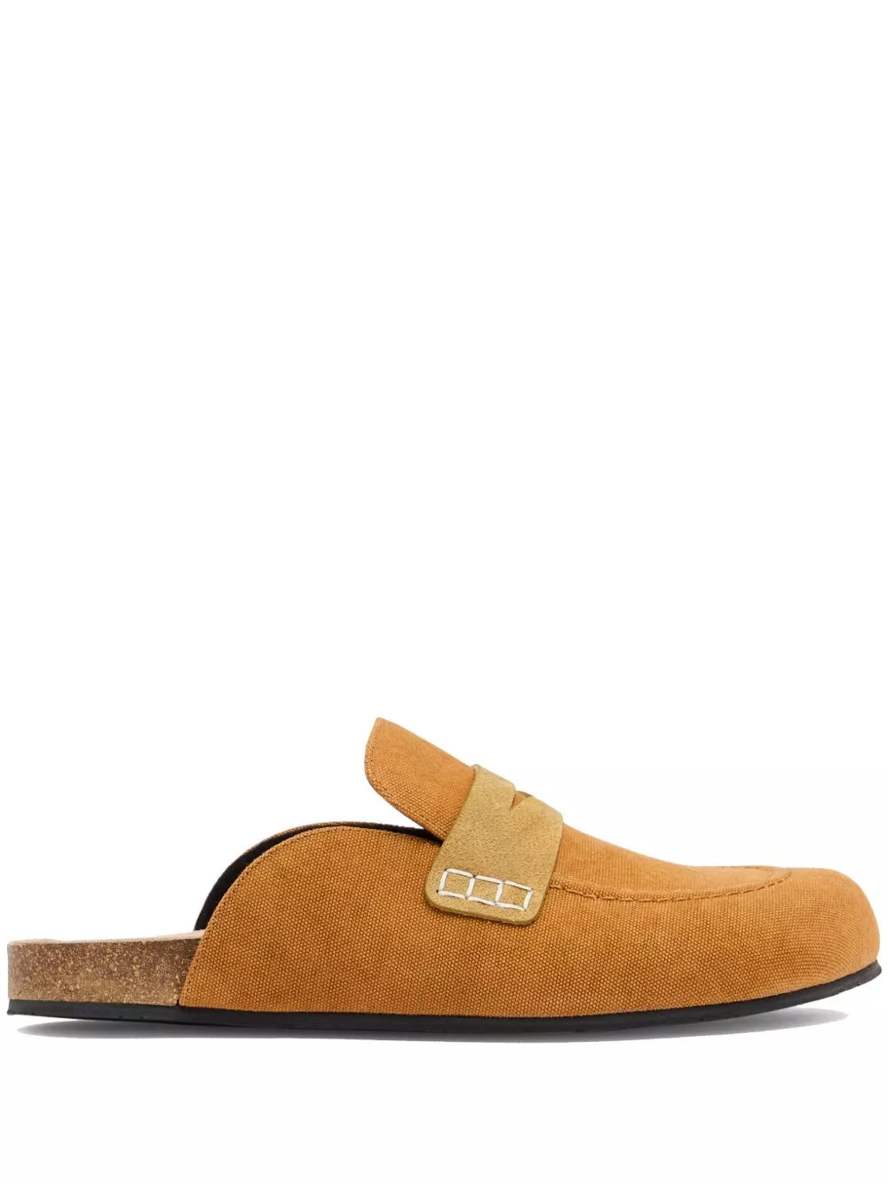 JW Anderson round-toe canvas loafer mules Men 0113