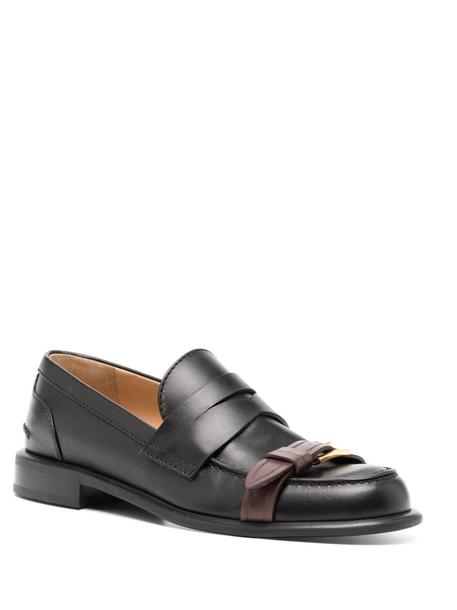 Affordable buckle-detail Anderson Women JW leather loafers Animated 0224