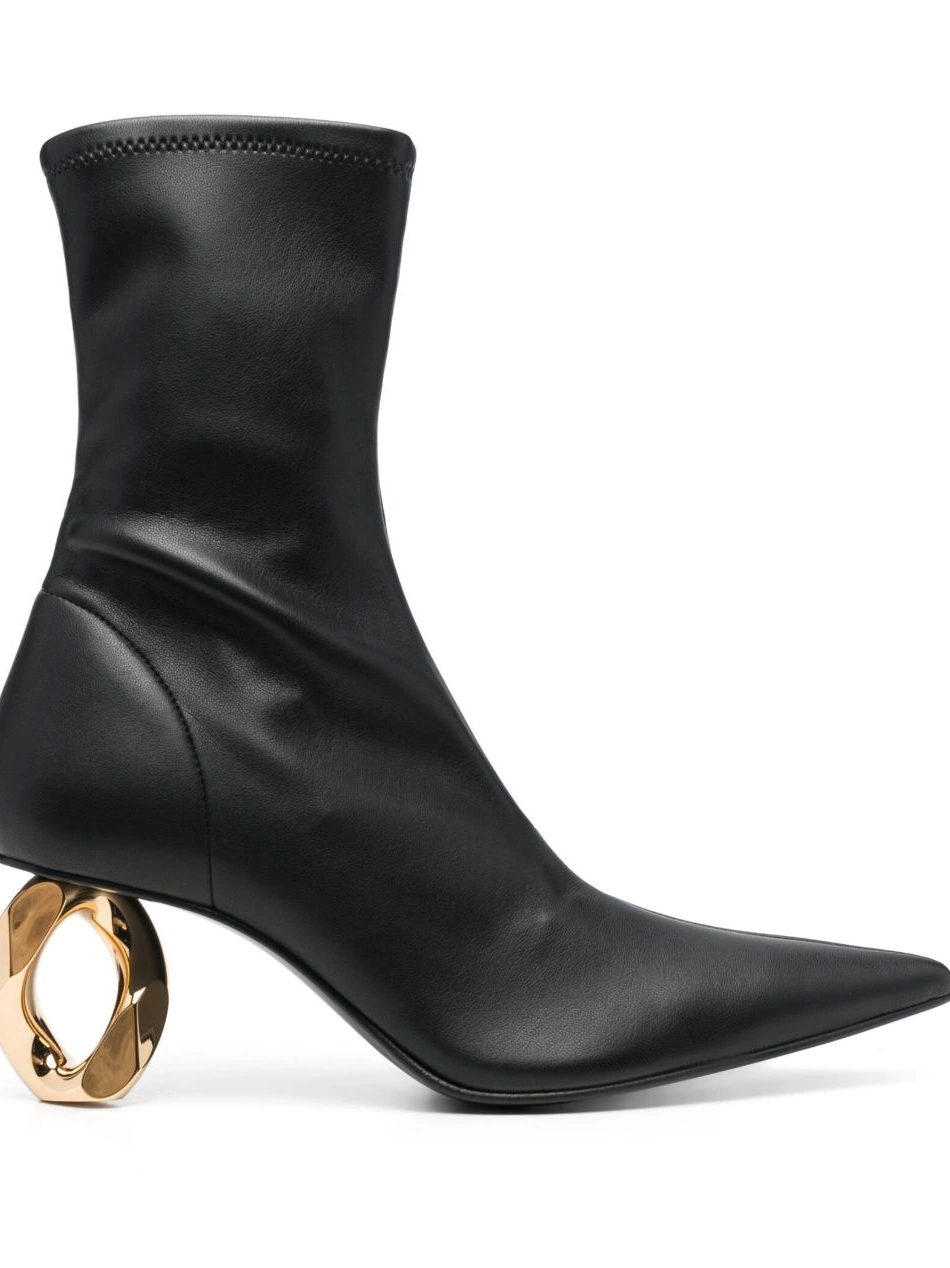 Affordable 70mm sculpted-heel ankle boots Anderson JW Women 0218