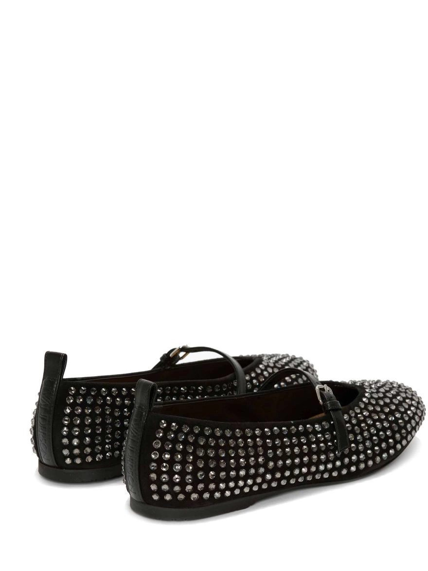 Affordable ballerina shoes JW Anderson crystal-embellished Women 0223