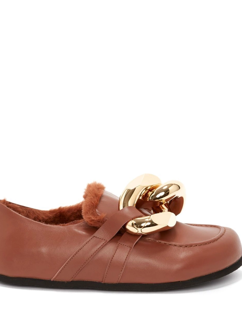 Affordable JW Anderson loafers chunky-chain Women 0221