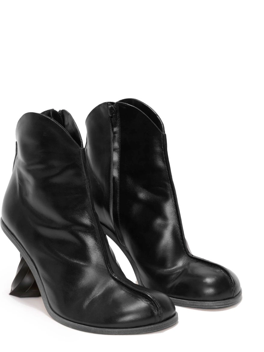 Affordable twisted-heel leather boots Women ankle Anderson JW 0219