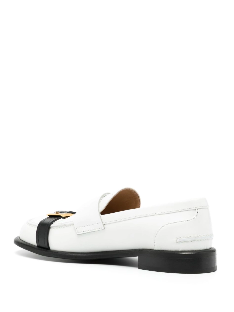 Cheap two-tone JW loafers Anderson leather Women 0213