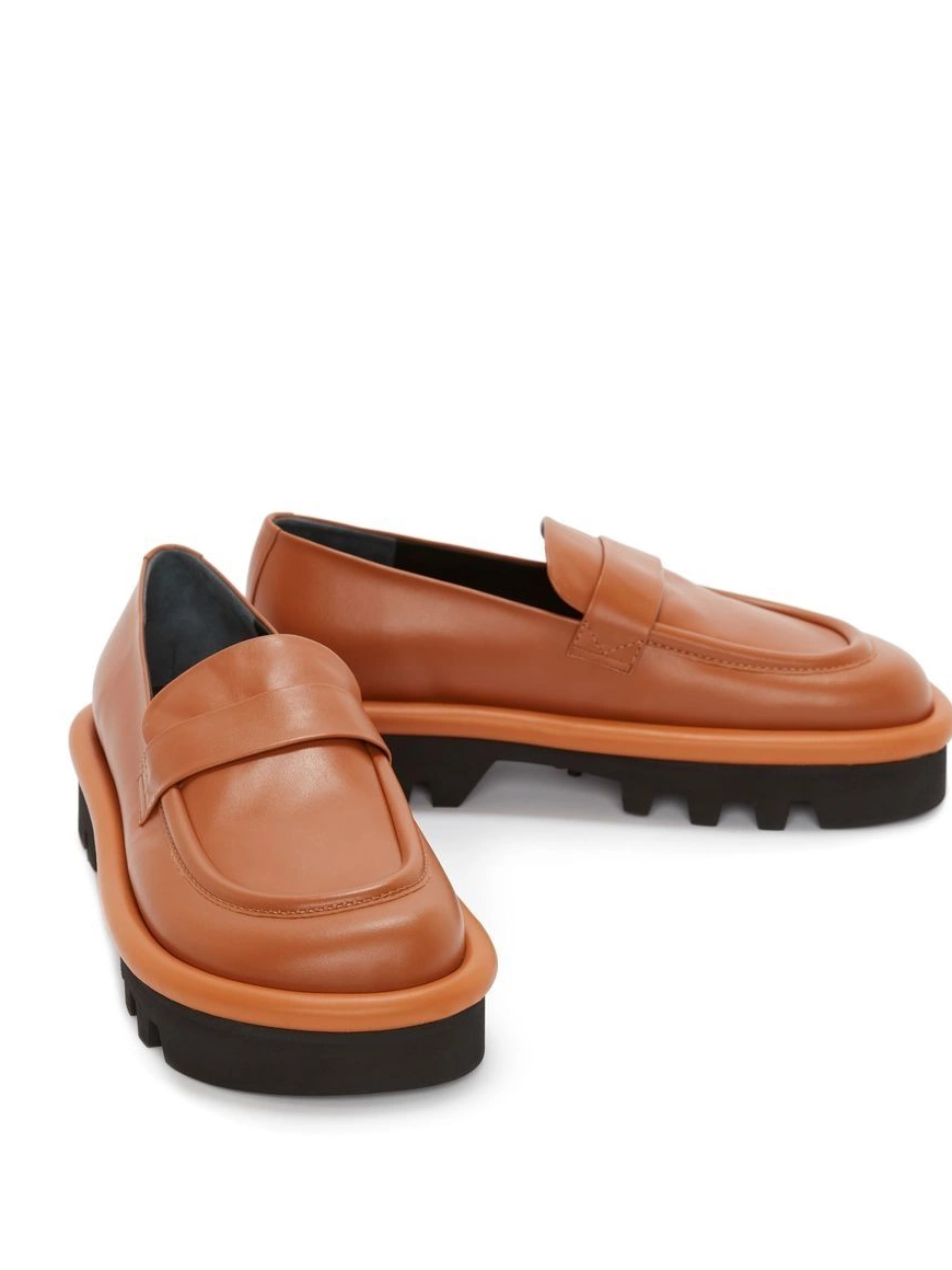 Affordable JW chunky Bumper-Tube leather loafers Anderson Women 0220