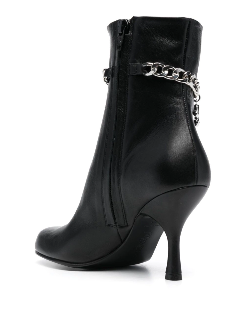 Affordable Women leather boots logo-embellished JW 80mm Anderson 0216