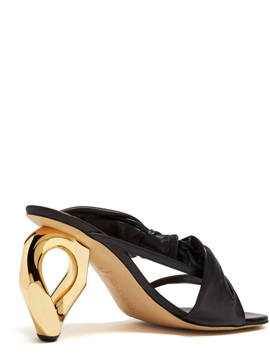 Cheap 95mm JW Anderson mules chain-heel Women 0213