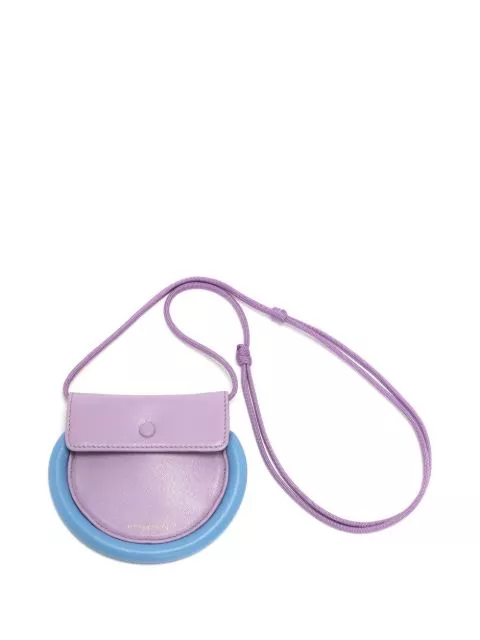 Affordable JW Anderson Bumper-Moon leather coin purse Women 0203