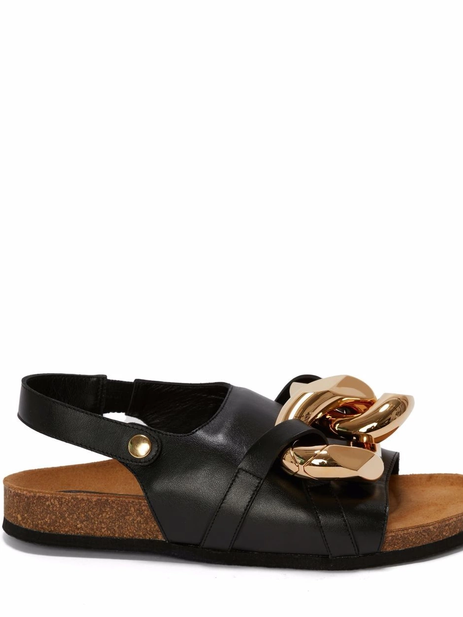 Cheap JW sandals Women Anderson flat Chain 0213