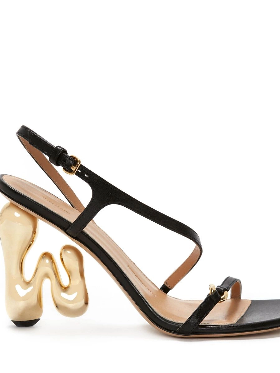 Affordable Bubble leather Heel JW JW sandals Anderson Women 0210