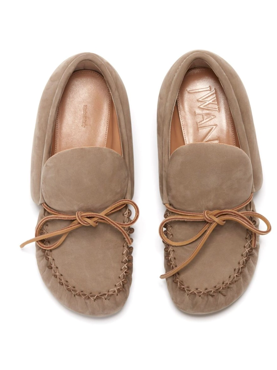 Affordable Women Anderson pumps moccasin suede JW 0216