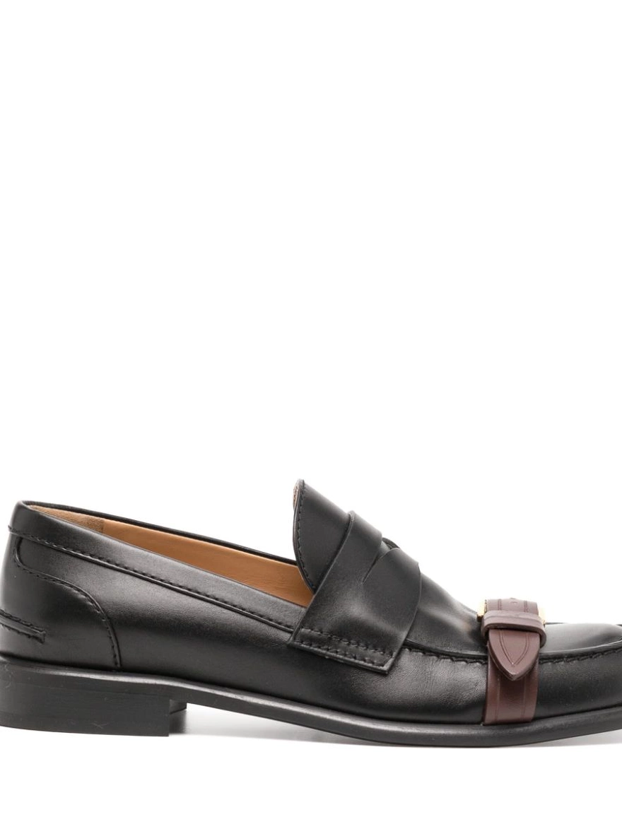 Affordable buckle-detail Anderson Women JW leather loafers Animated 0224