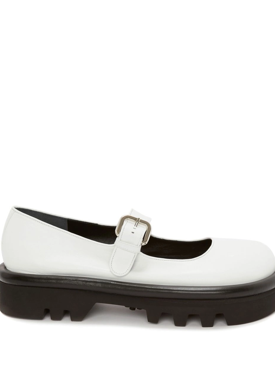 Affordable Anderson JW leather Women chunky Bumper-Tube Janes Mary 0211