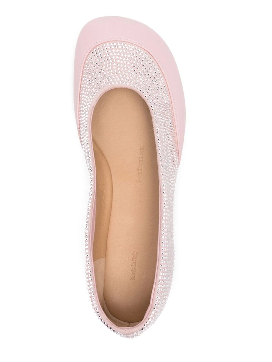 Affordable ballet crystal-embellished JW Anderson Women flats 0210