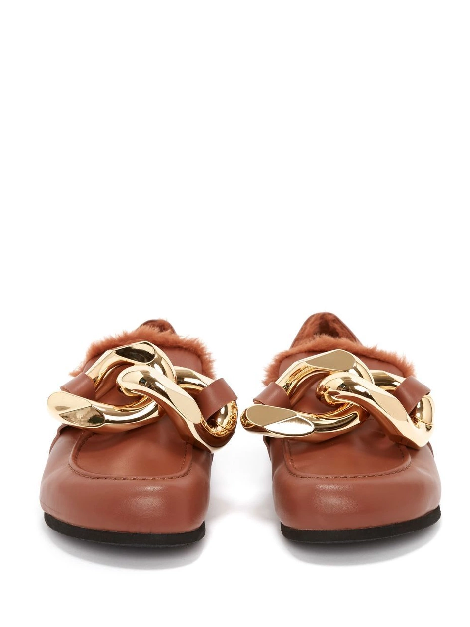 Affordable JW Anderson loafers chunky-chain Women 0221