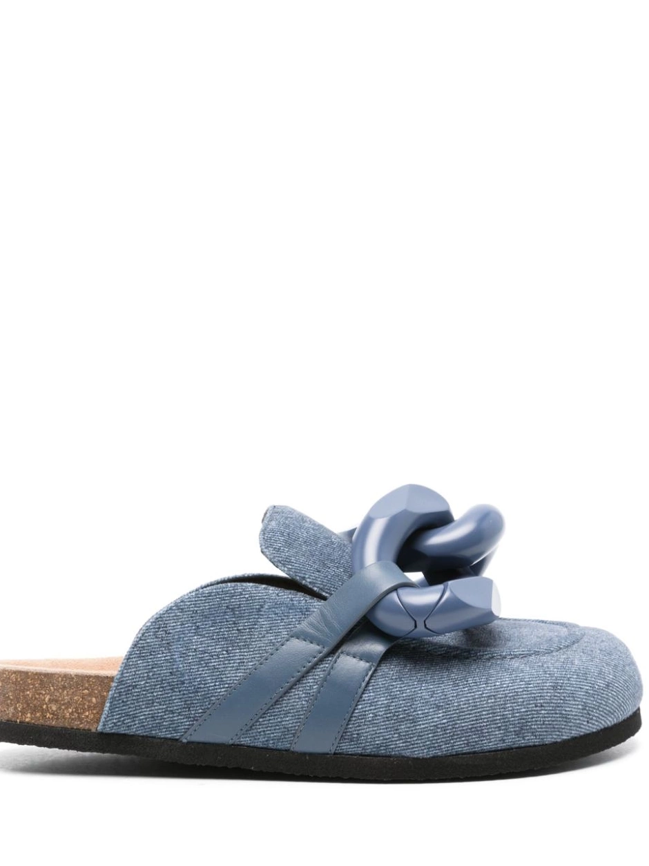 Cheap link-detail slippers Women chain Anderson JW 0209