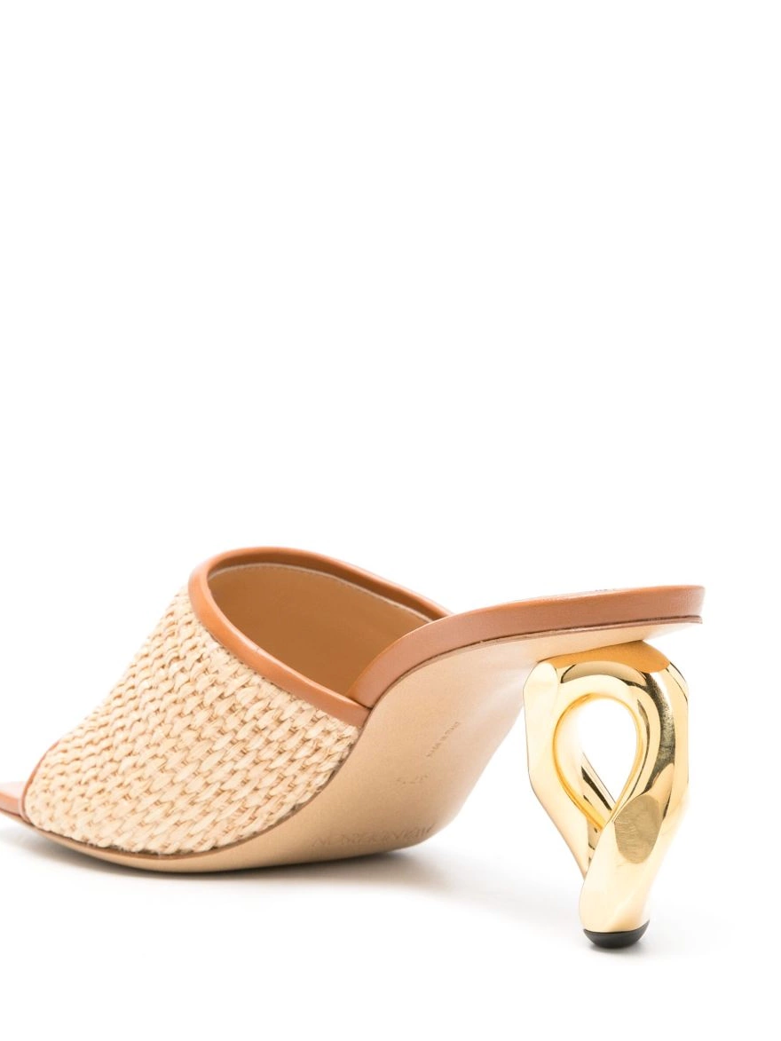 Affordable mules Women Chain-heel raffia-woven Anderson JW 0214