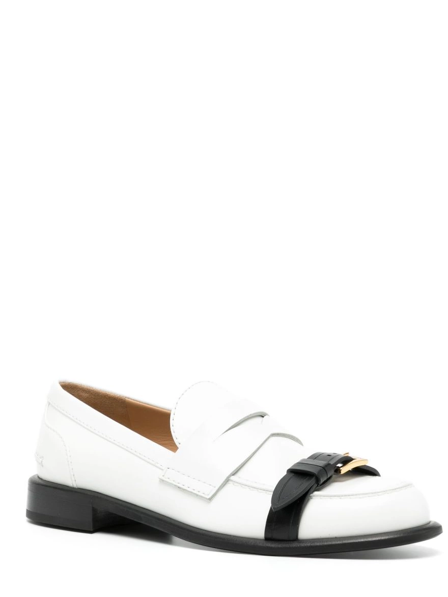 Cheap two-tone JW loafers Anderson leather Women 0213