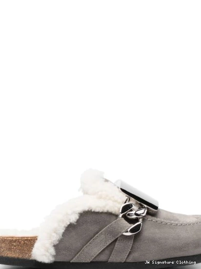 Affordable Women loafers buckle-detail JW suede Anderson 0224