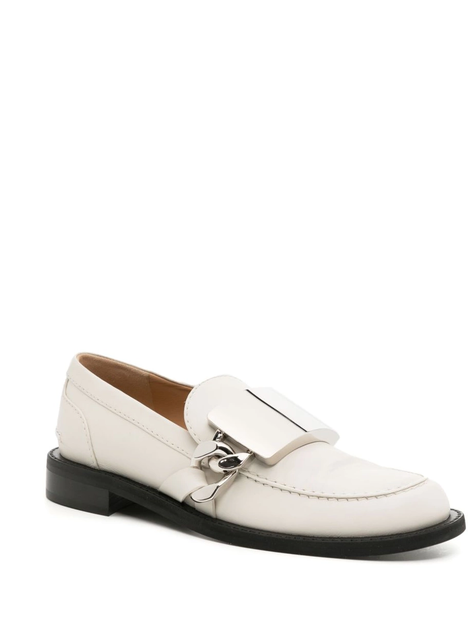 Affordable plaque-detail JW Women loafers Gourmet leather Anderson 0210