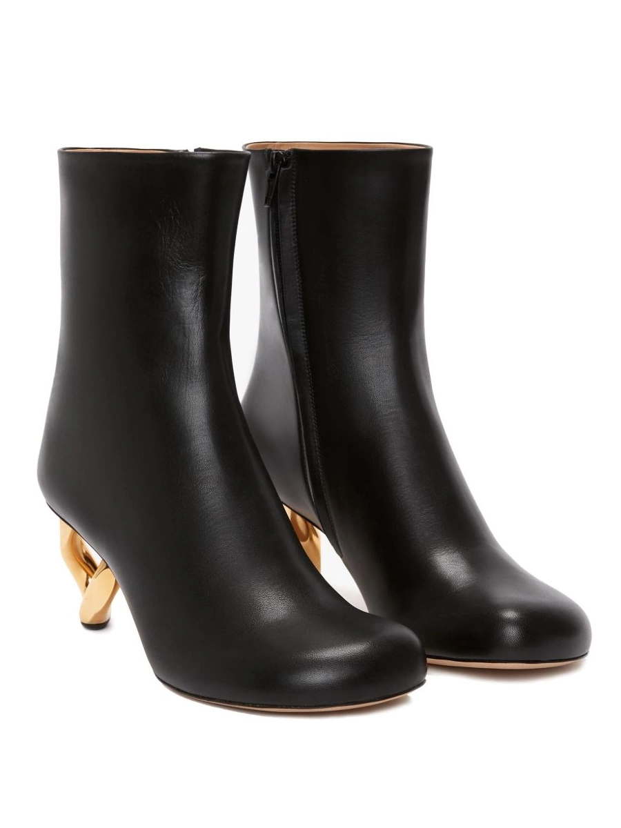 Affordable Chain-heel JW ankle boots leather Women Anderson 0215