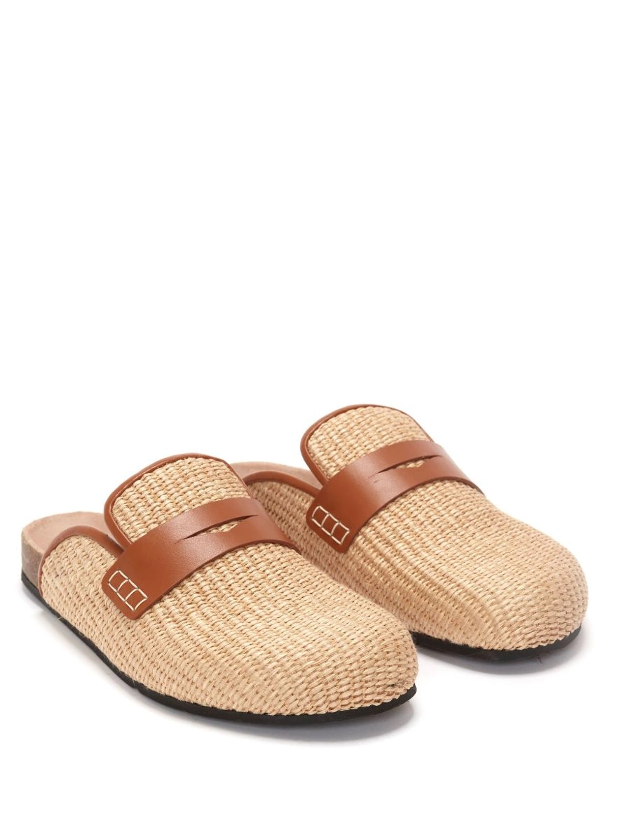 Affordable Anderson mules JW penny-slot Women raffia 0221