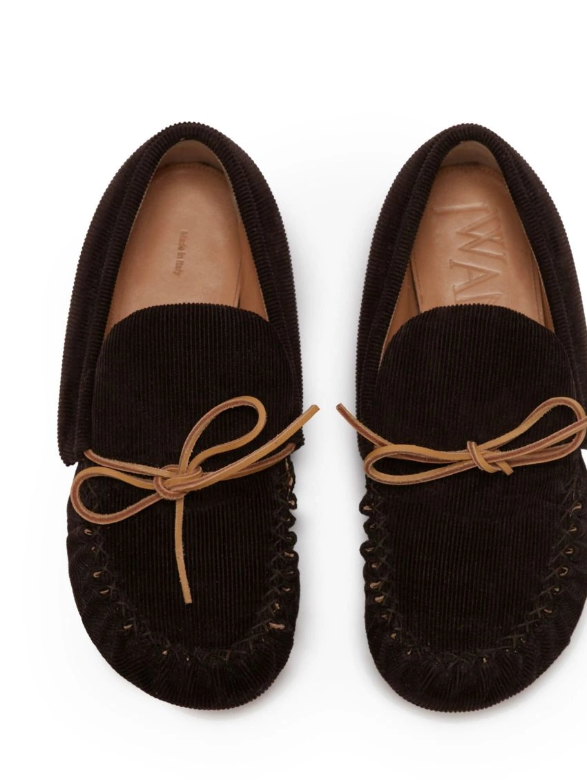 Affordable moccasin JW corduroy Anderson Women loafers 0222