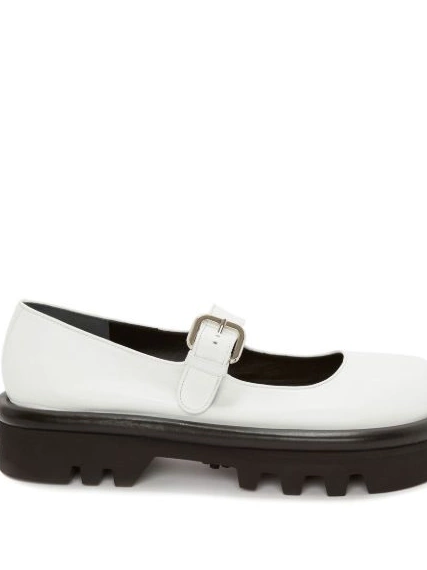 Affordable Anderson JW leather Women chunky Bumper-Tube Janes Mary 0211