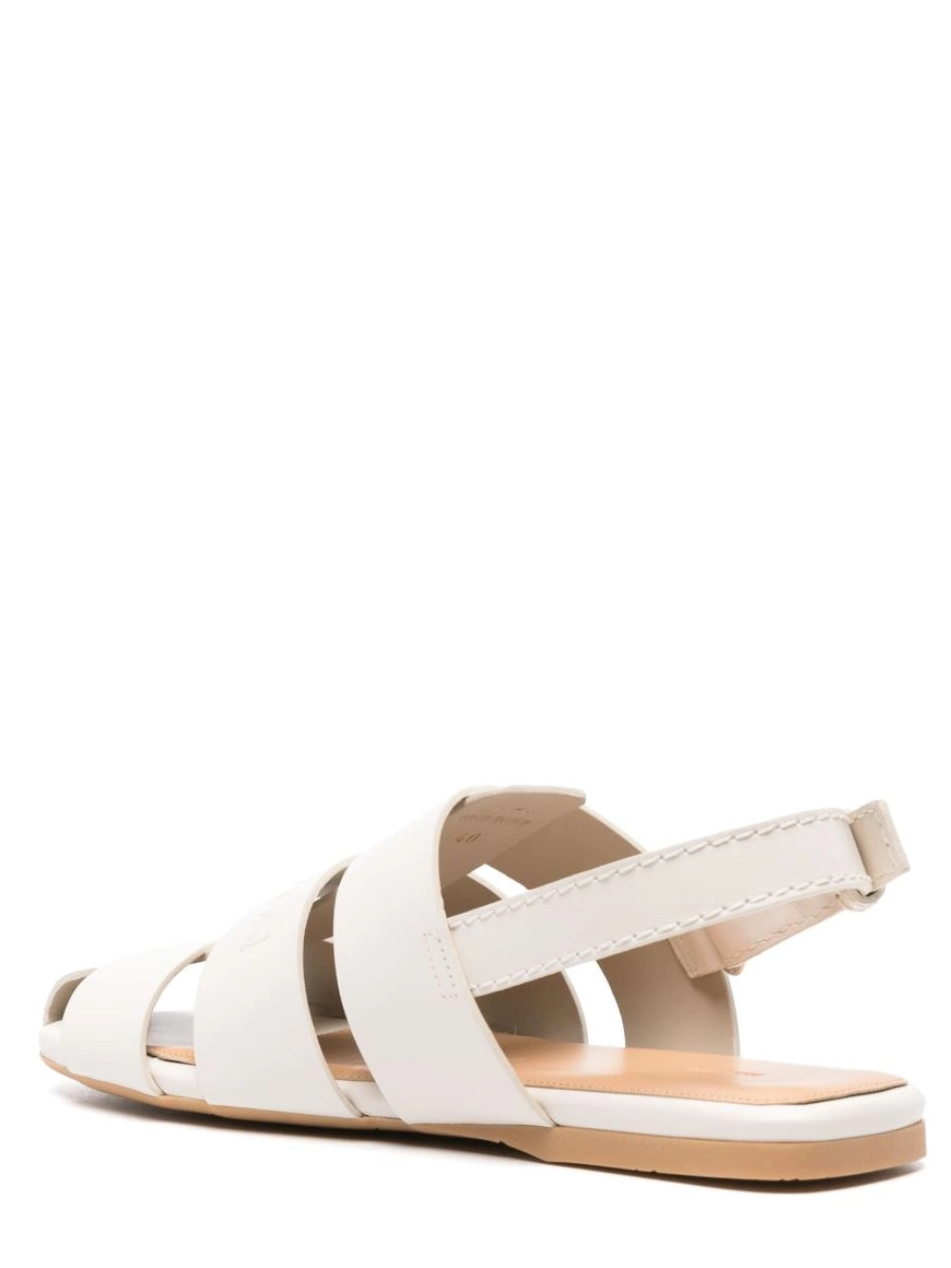 Cheap leather Women Slingback JW Anderson sandals Fisherman 0209