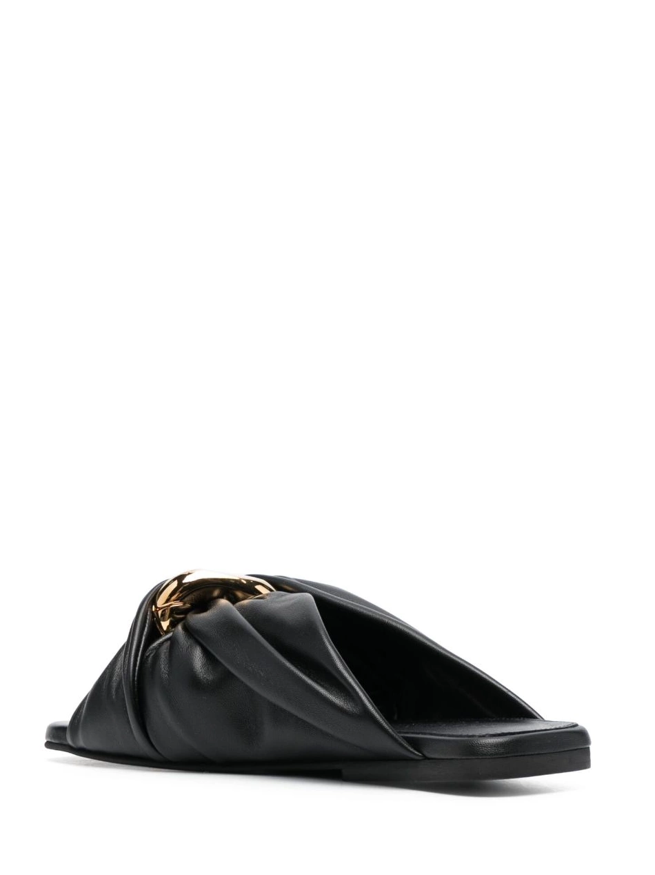 Affordable gold-tone hardware sandals leather JW Women Anderson 0218